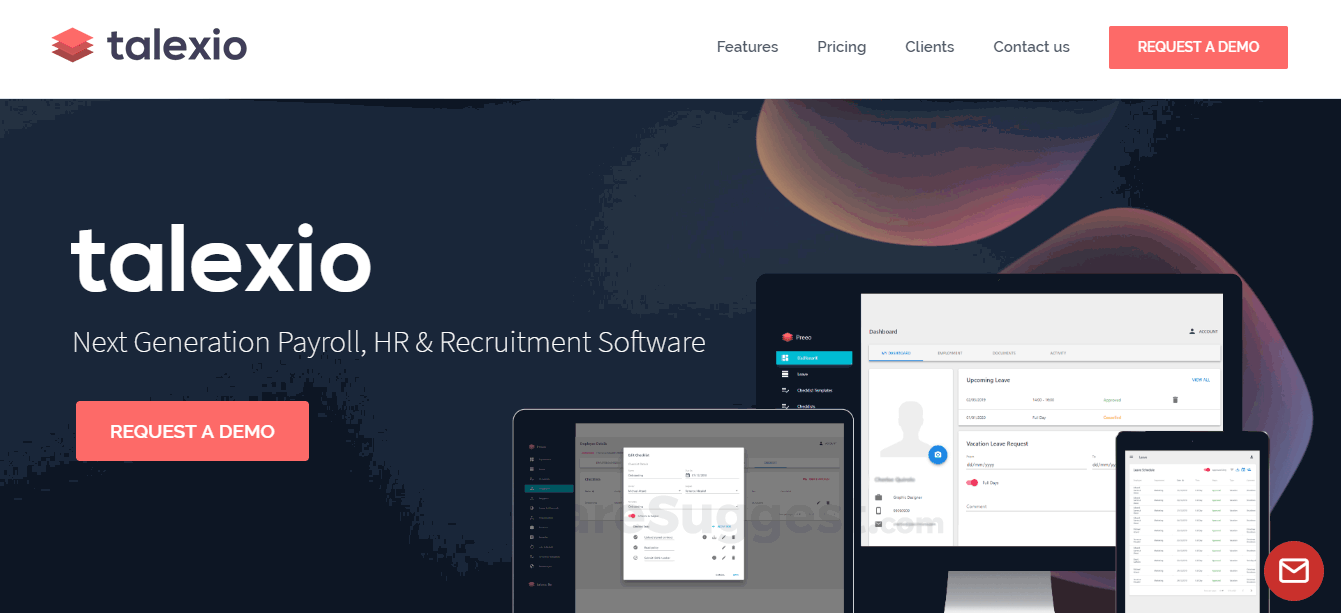 Talexio Recuriting Software Screenshot1